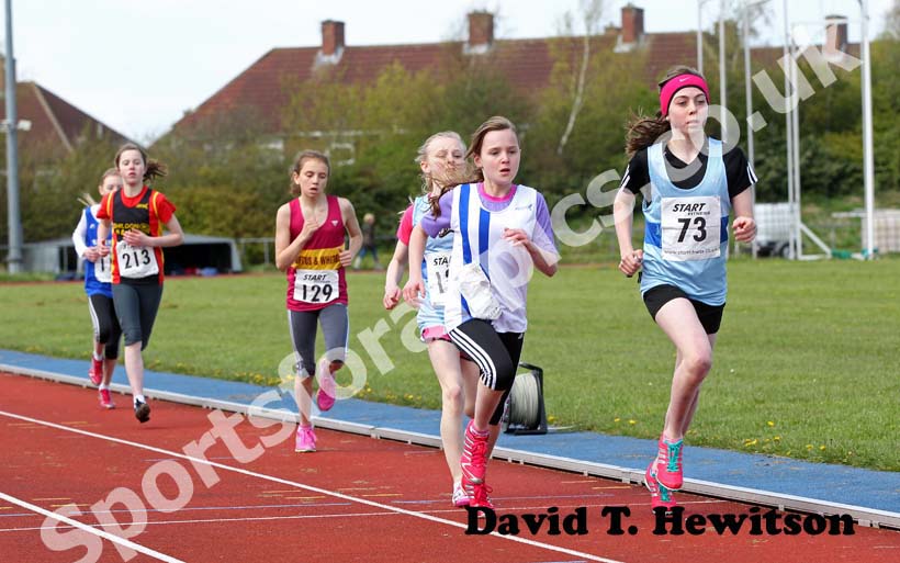 800 metres, Shildon Track and Field.